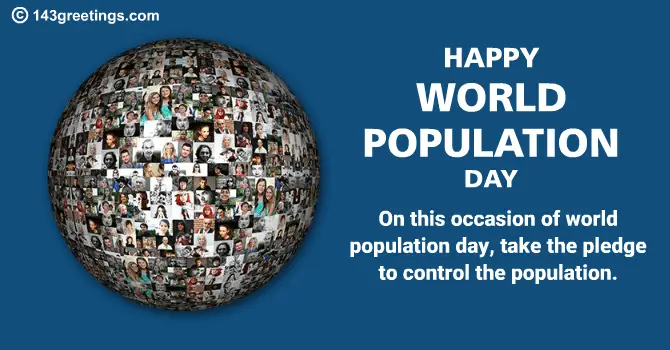 World Population Day Message from a Company